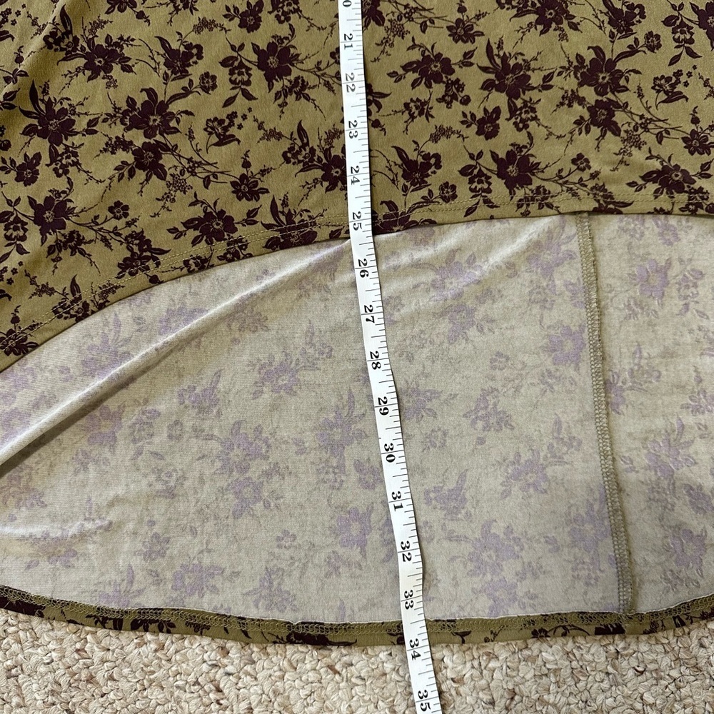 Cato Est. 1948 j/m sportswear floral high-low top size XL - Picture 4 of 7